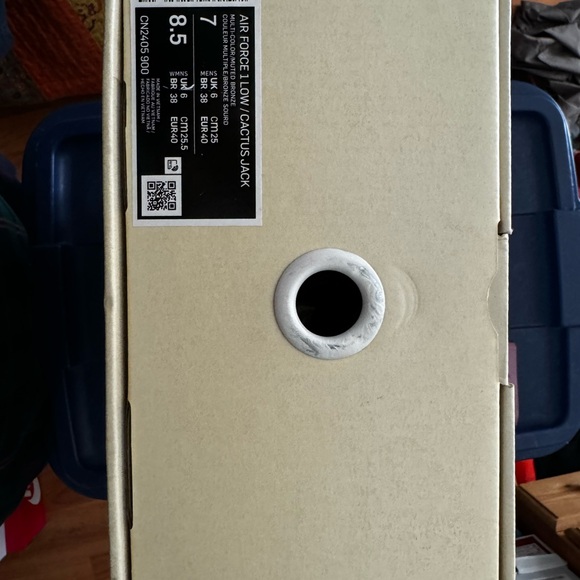 Nike Air Force 1 cactus jack Travis Scott - Picture 7 of 8